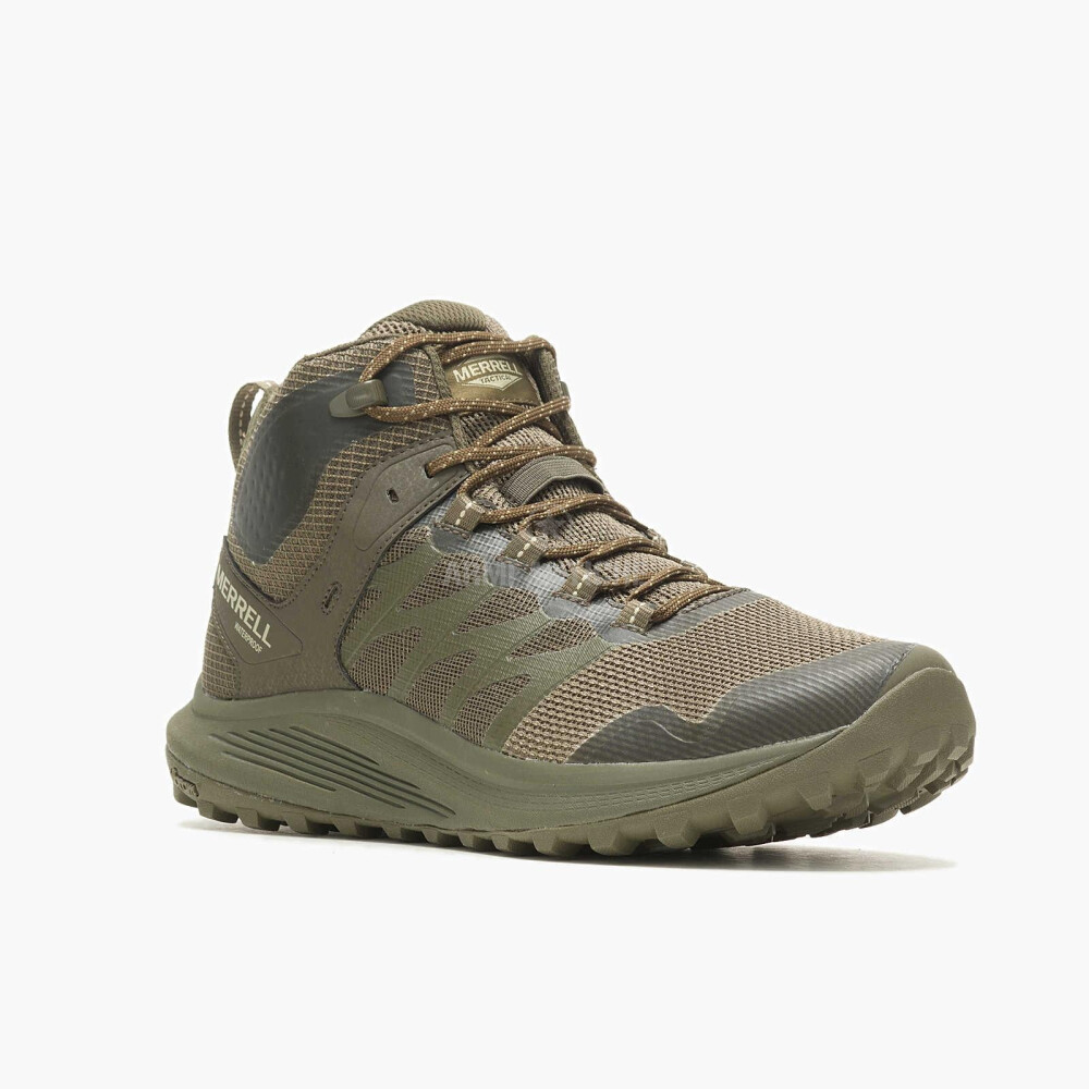 Anfibio Nova 3 Tactical Mid WP Dark Olive MERRELL